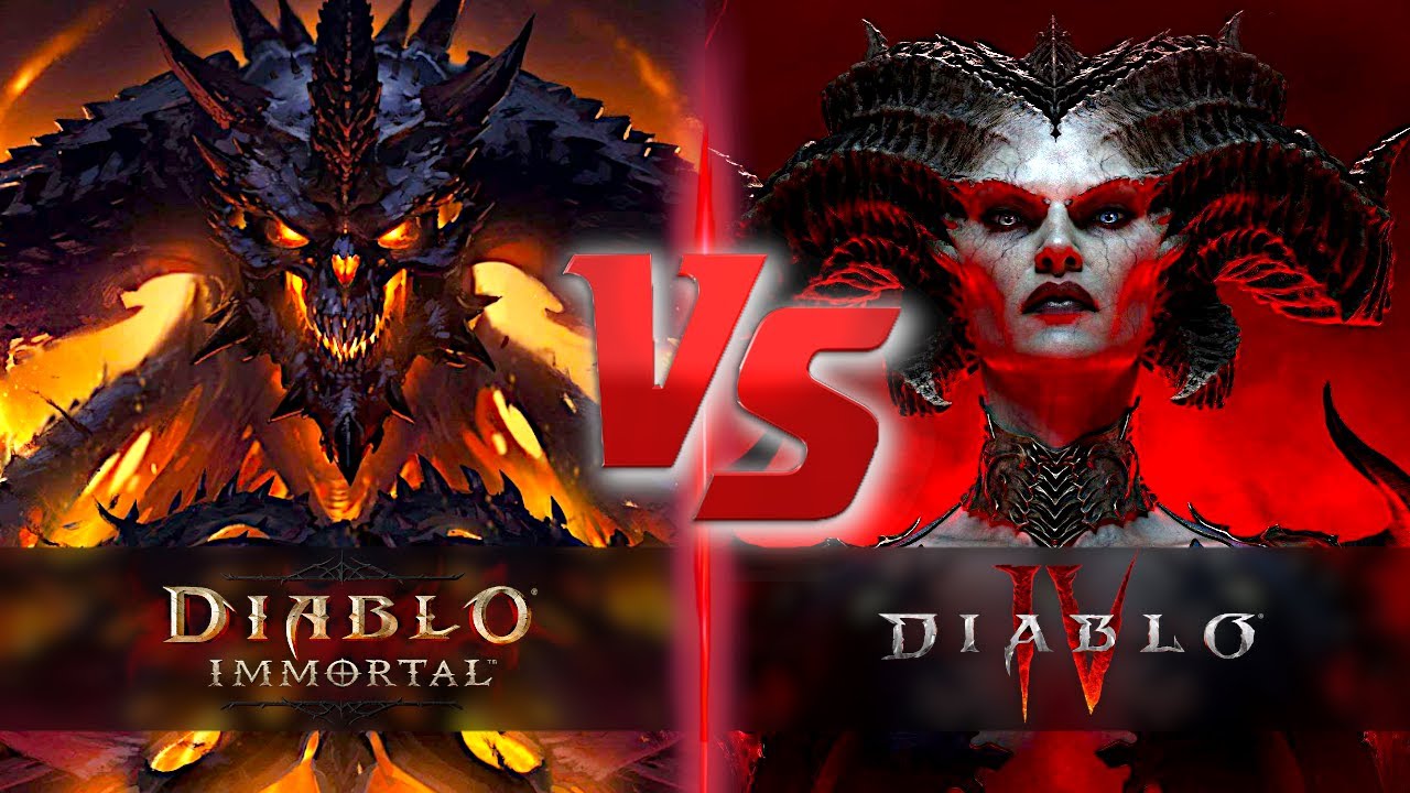 Diablo Immortal против Diablo 4