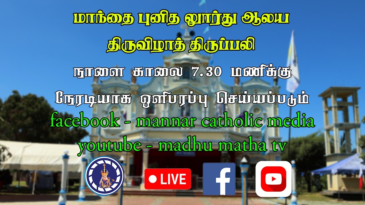 மாந்தை புனித லூர்து அன்னை ஆலய திருவிழா திருப்பலி 14.02.2026