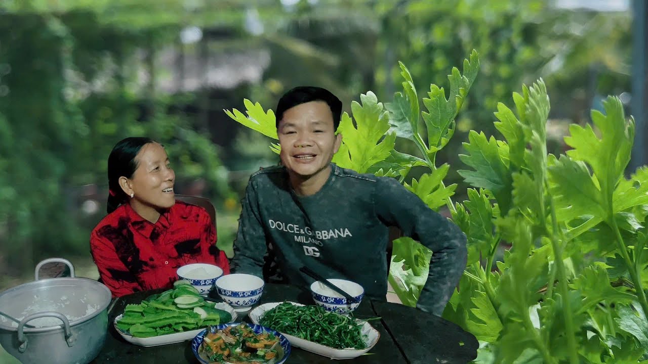 Cá Bông Lau kho Tiêu Chấm Rau Vườn, Món Ăn Chuẩn Ẩm Thực Đồng Quê 