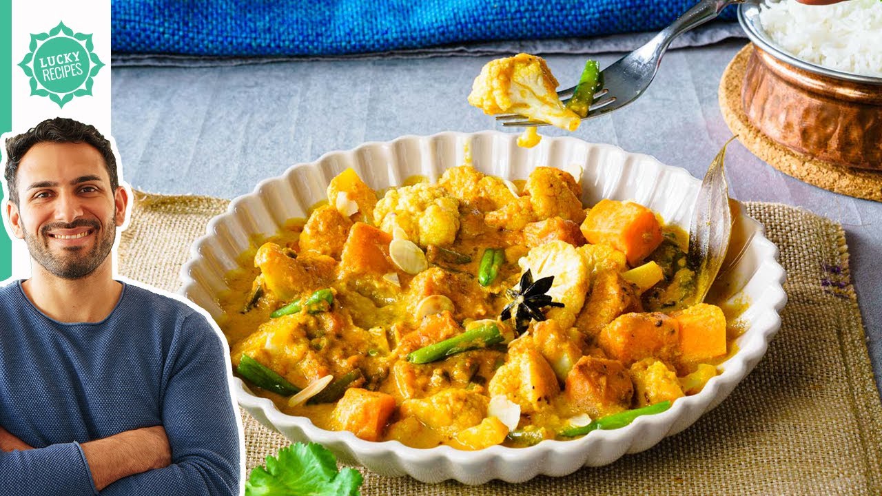 So kochst du das LECKERSTE Gemüse Curry! | Vegetarisches Korma