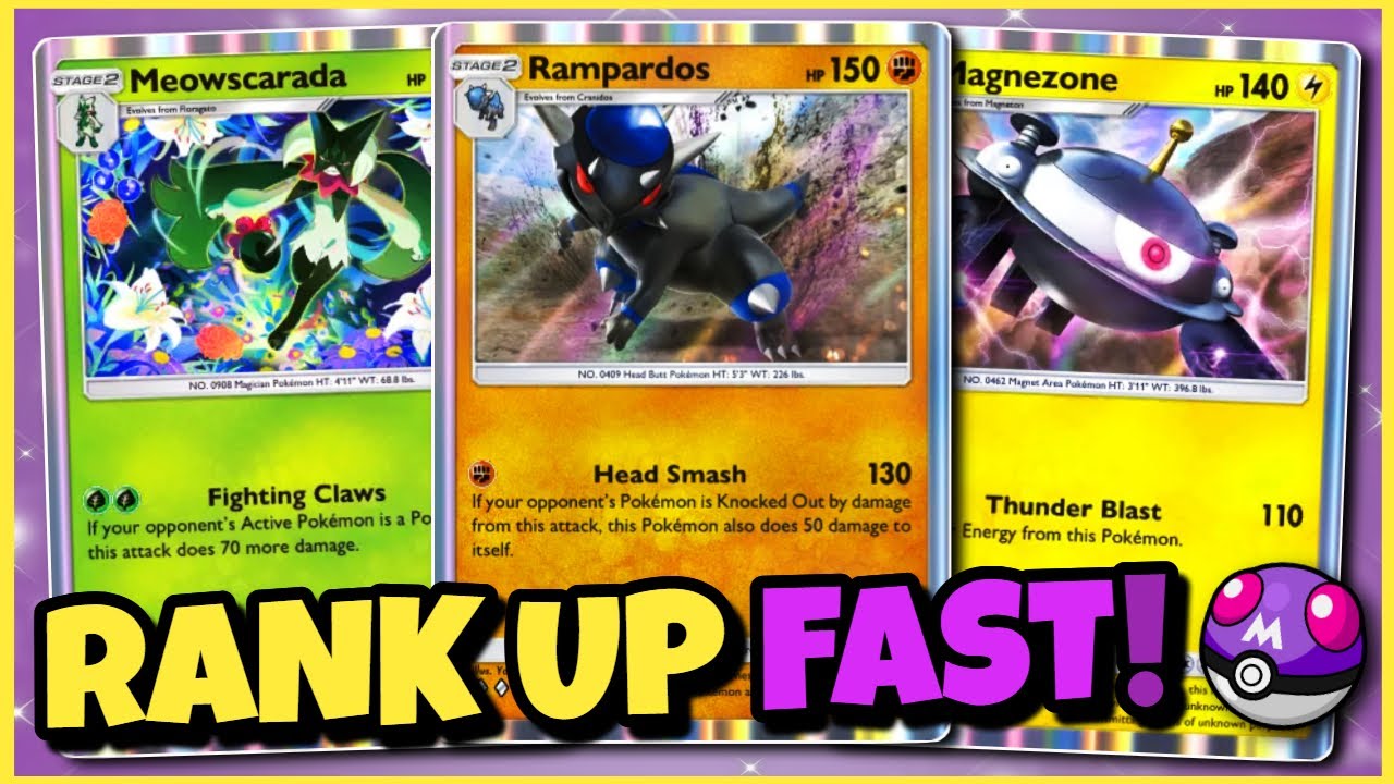 How to Reach Master Ball FAST in Pokémon TCG Pocket (Top Meta Decks!)