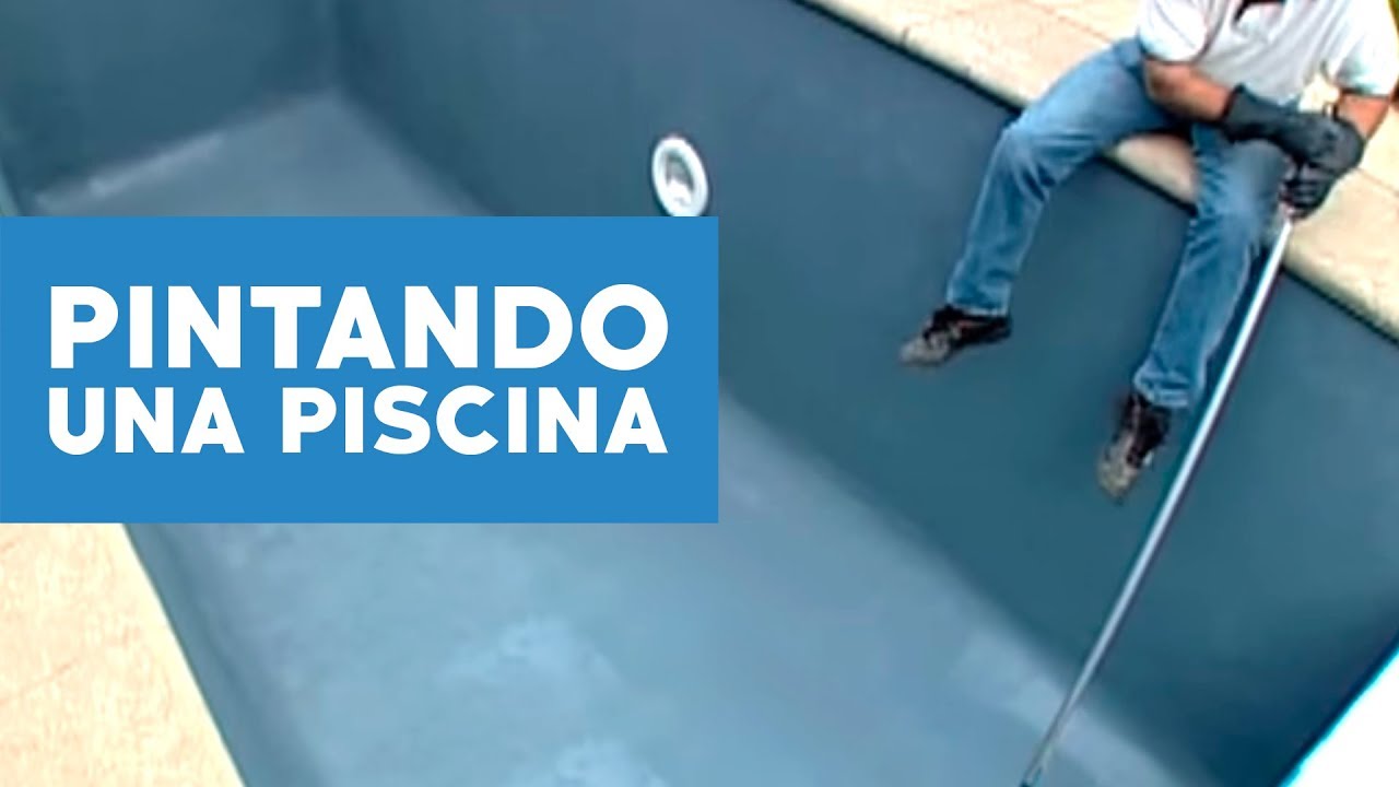 Cómo reparar y pintar una piscina de concreto