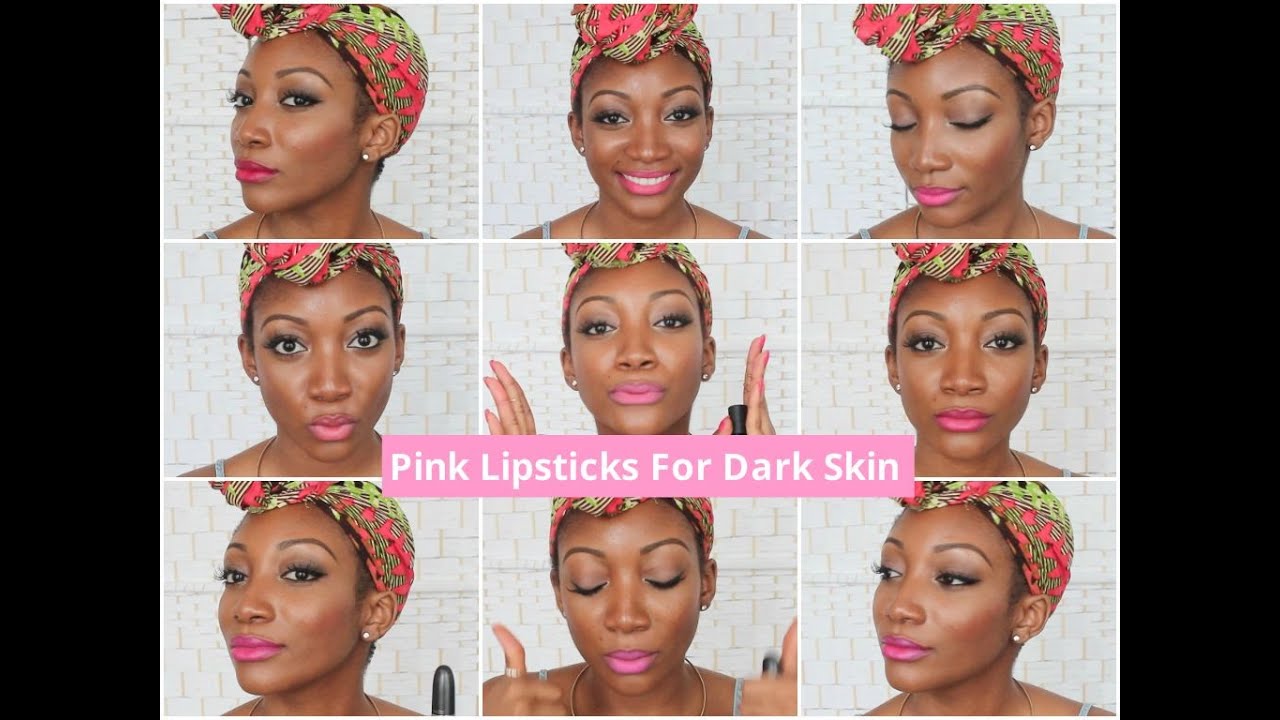 Pink Lipsticks For Dark Skin
