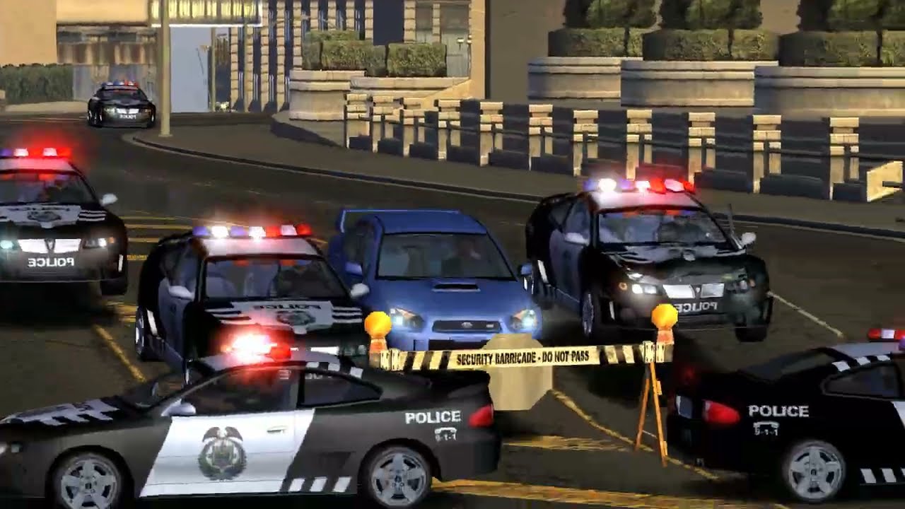 Need for Speed Most Wanted Subaru Impreza WRX STi Pursuit