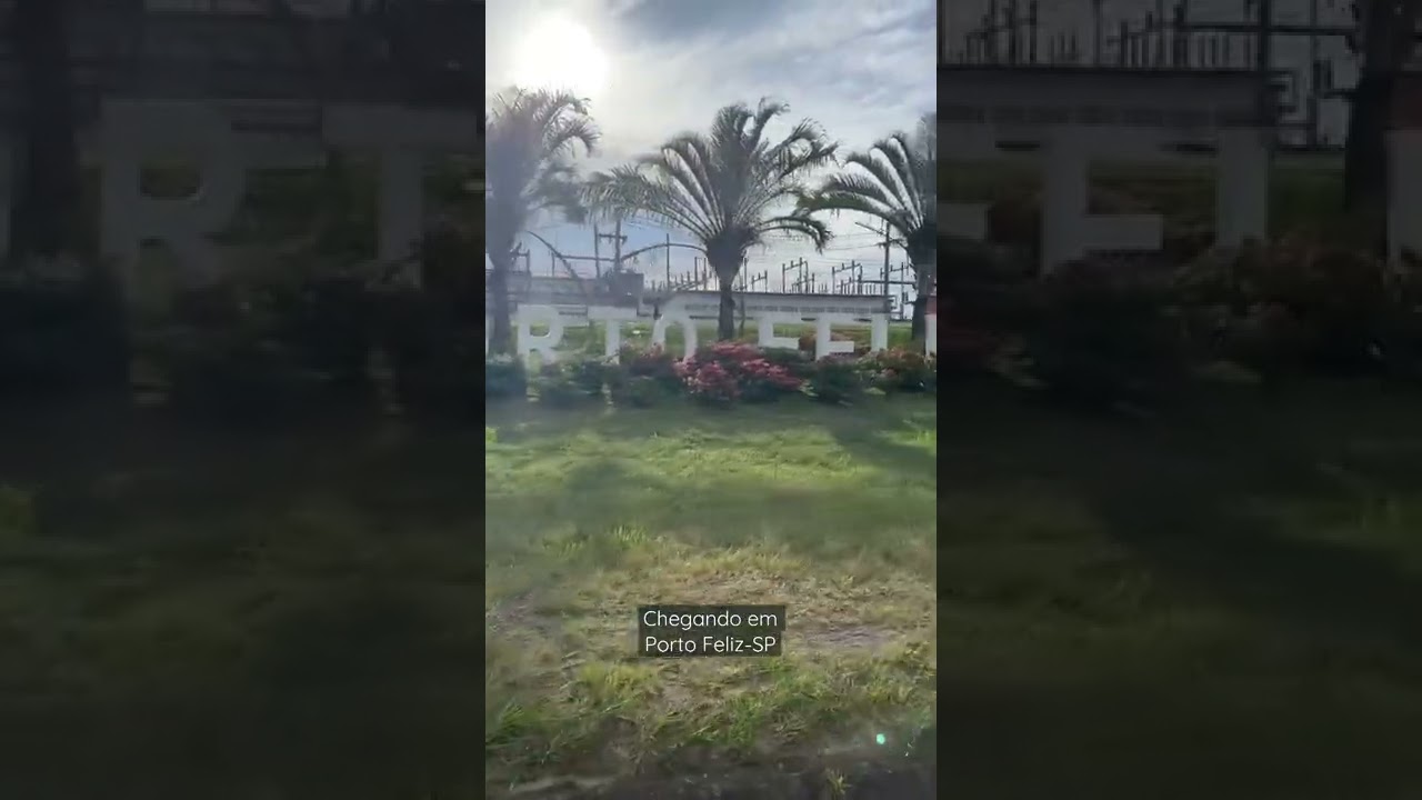 Chegamos em Porto Feliz para uma visita r&aacute;pida!