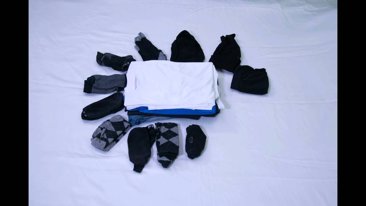 Packing for one person in one Givi E22 side case for 5 days motorcycle trip