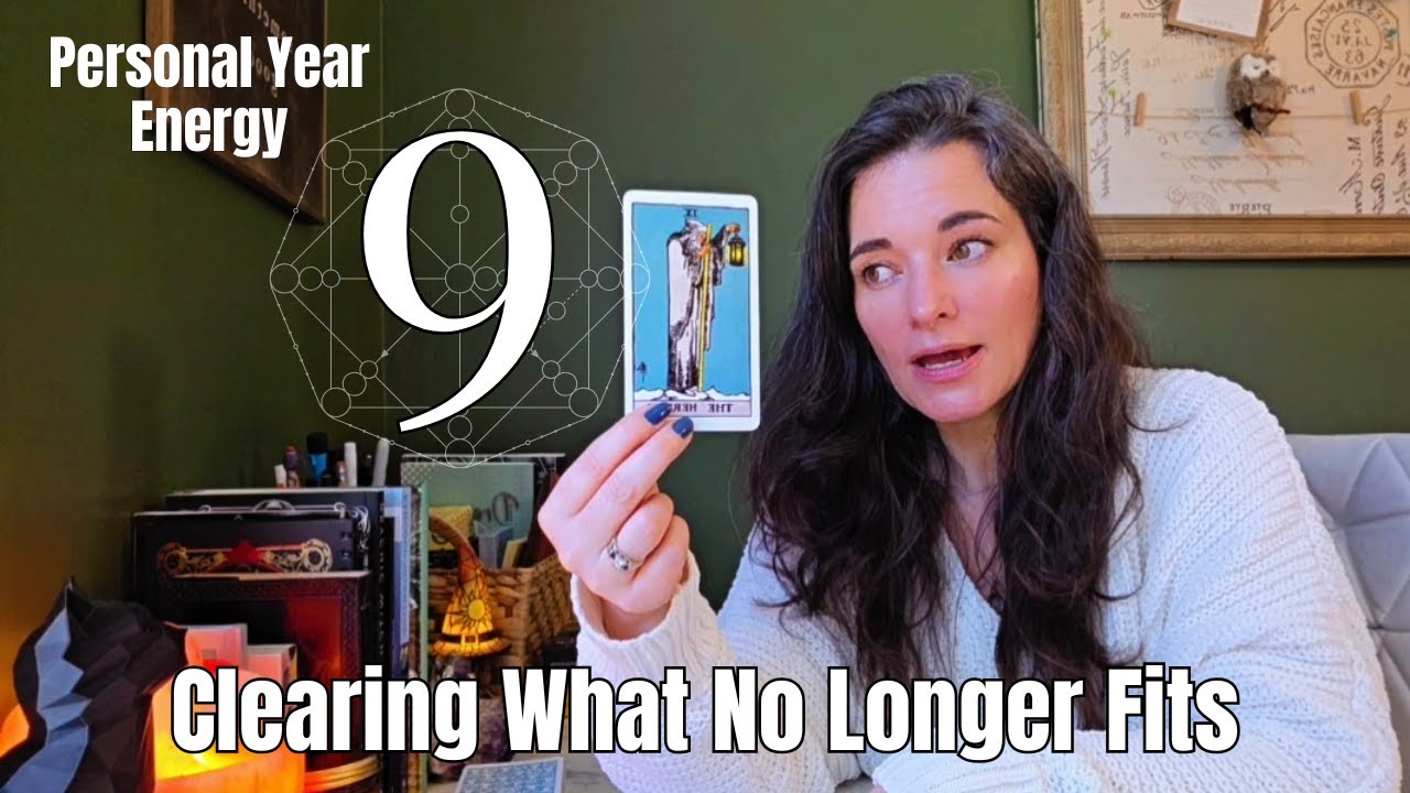 Personal Year 9 💫 Letting Go to Move on! This is the chapter that changes everything!!