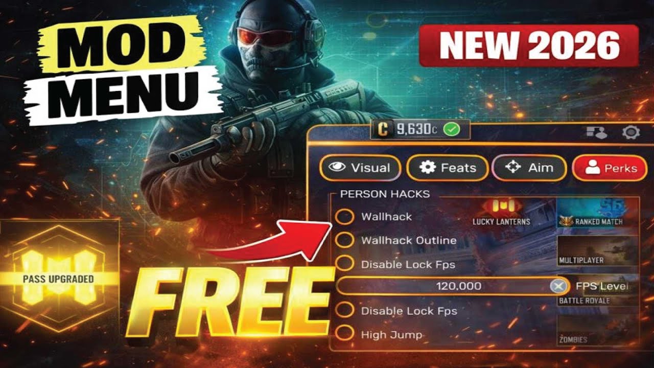 How to Get COD Mobile MOD Menu 2026 – Unlimited COD Points Method