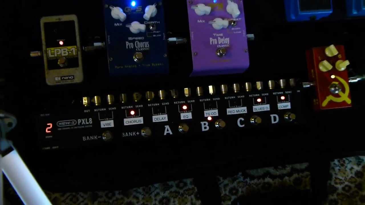 Joyo Wave-X PXL8 FX Switching System