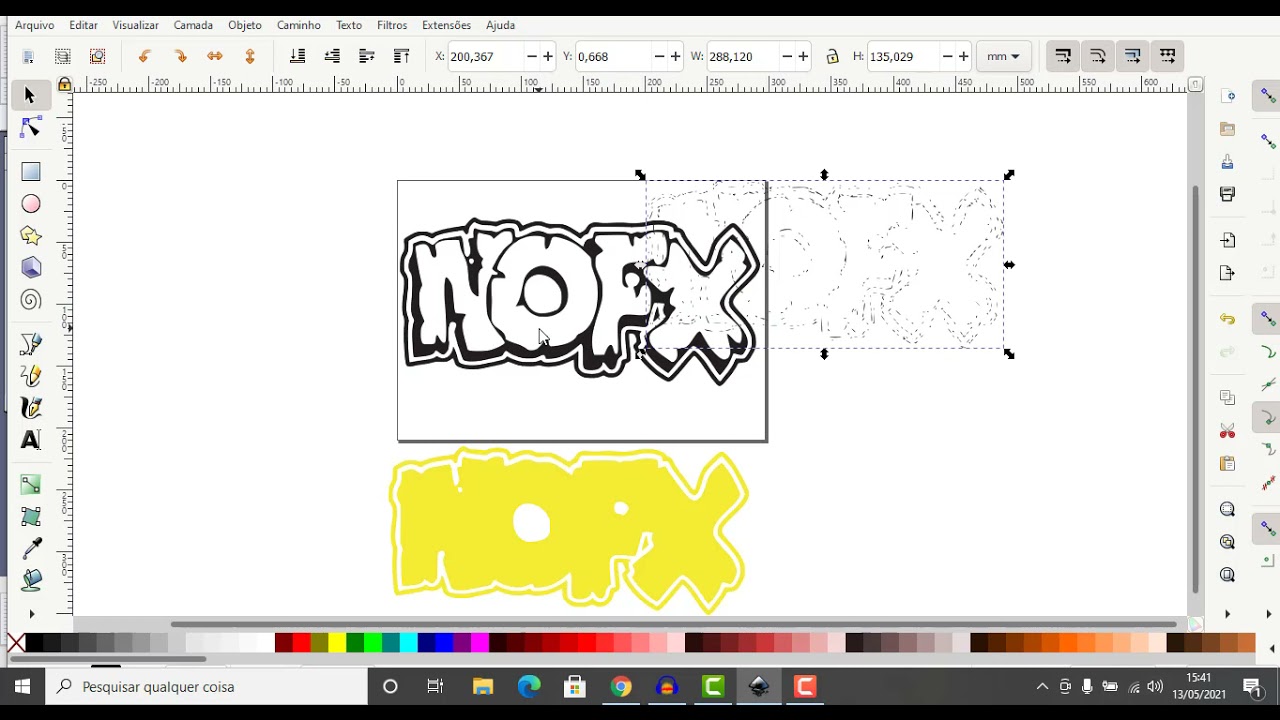 Como Criar Fotolito para Cromia Serigrafia Silk Screen no Inkscape
