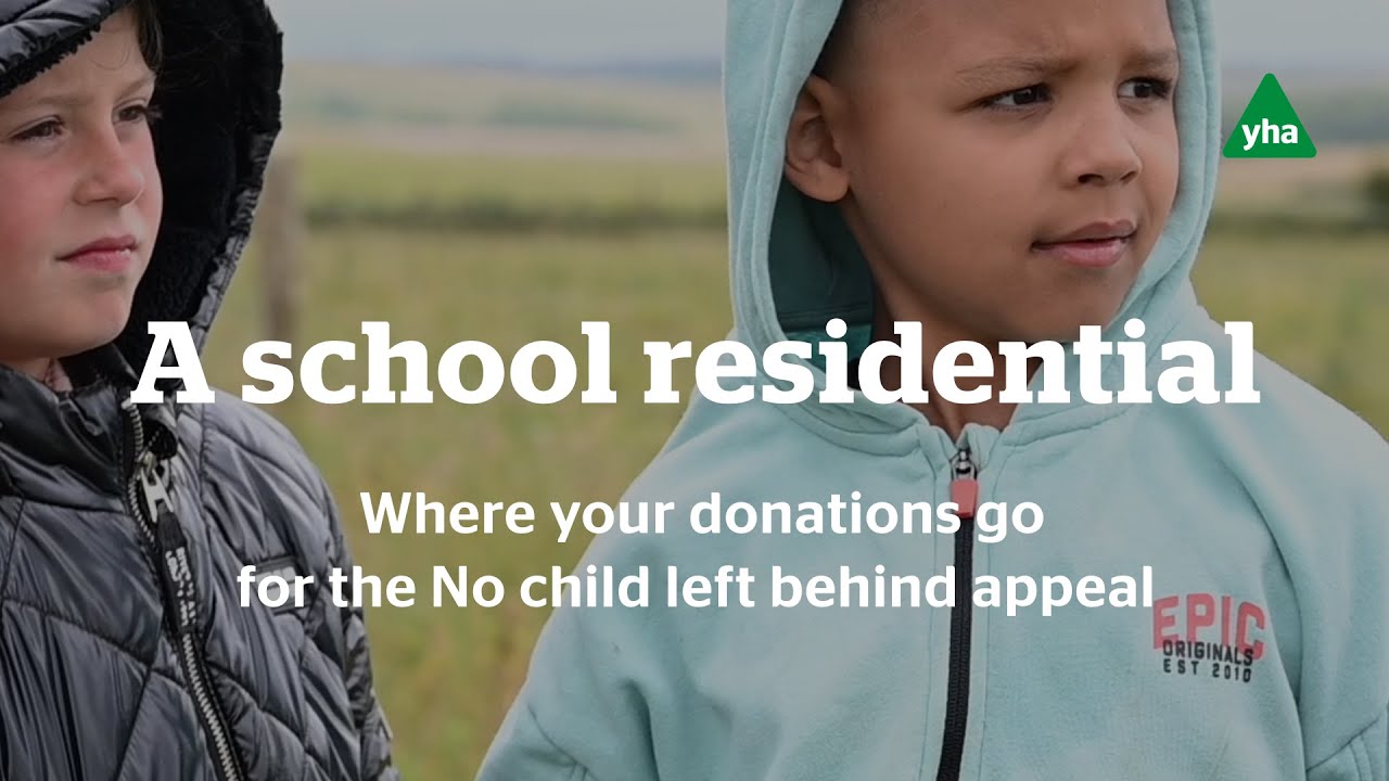 A school residential – funded by our No child left behind appeal