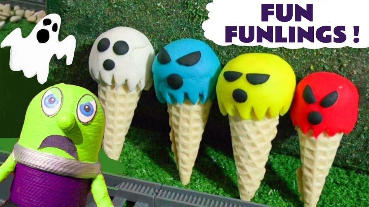 Funny Funlings fun Ice Cream Stories with Funlings Toys