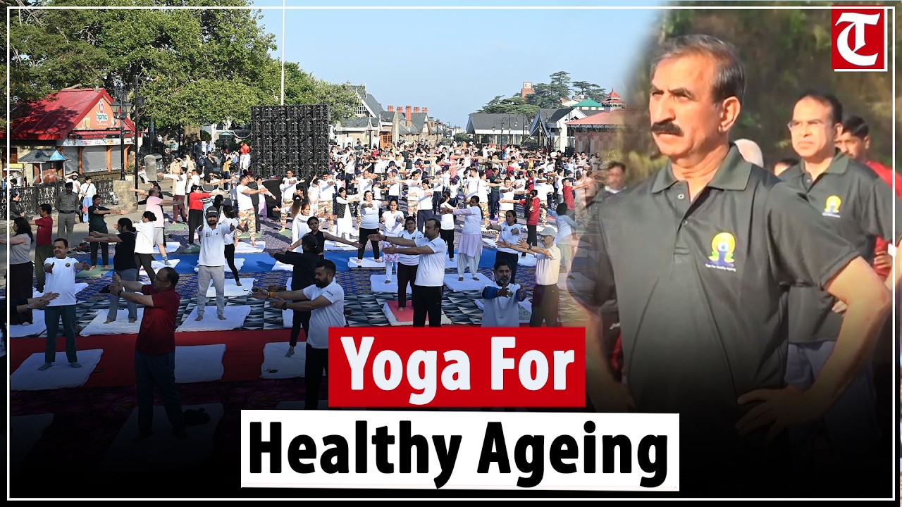CM Sukhu Promotes Healthy Lifestyle During Yoga Day Celebrations