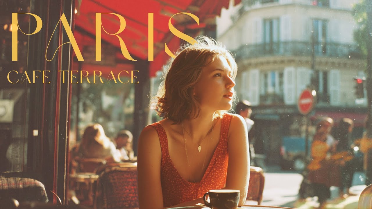 Paris Café Terrace Morning Music | Relaxing French Music 🇫🇷