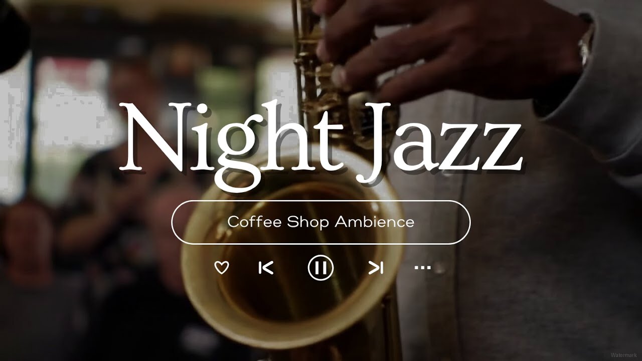 Jazz Relaxing Music at Autumn Coffee Shop Ambience 🍂 Smooth Jazz Music & Crackling Fireplace to Work