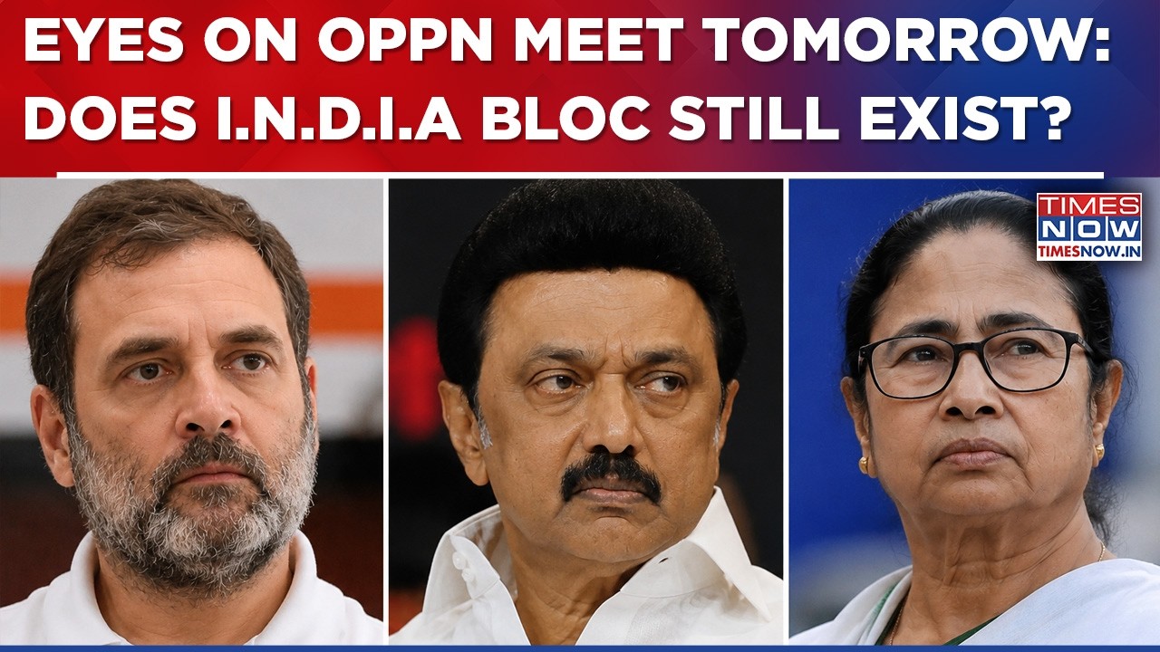 INDIA Bloc Meet Tomorrow, 23 Parties To Attend | BJP Mocks 'Confusion' | Oppn Unity In Freefall?