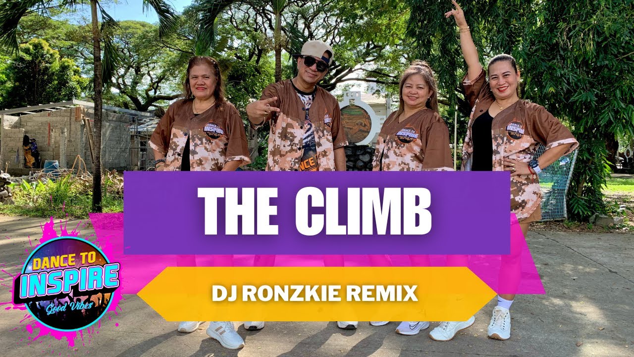 THE CLIMB ( Dj Ronzkie Remix ) - Miley Cyrus | Tiktok Viral | Dance Fitness | Dance To Inspire