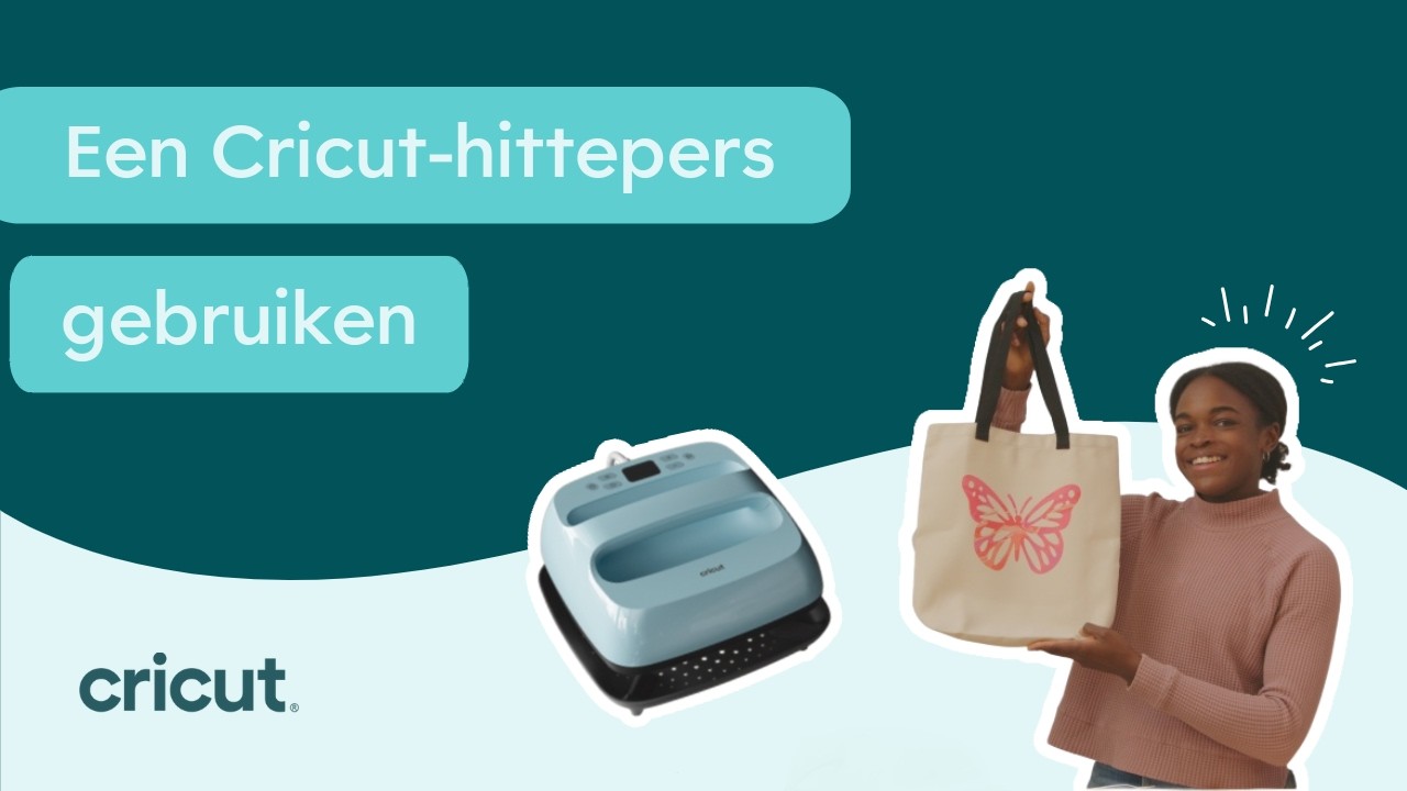 Een Cricut-hittepers gebruiken