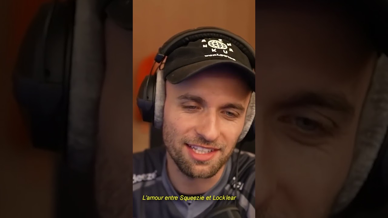 L'amour entre Squeezie et Locklear #shorts #locklear #squeezie