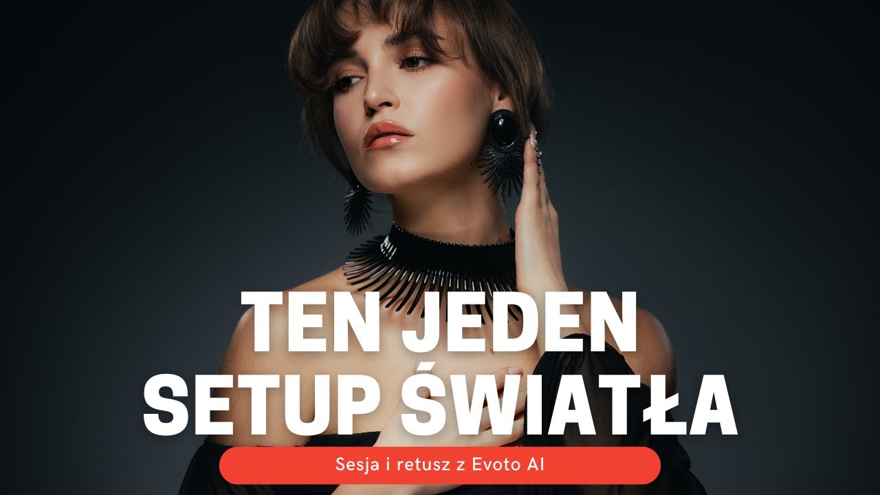Ten jeden setup światła ⚡ - sesja i retusz z Evoto AI