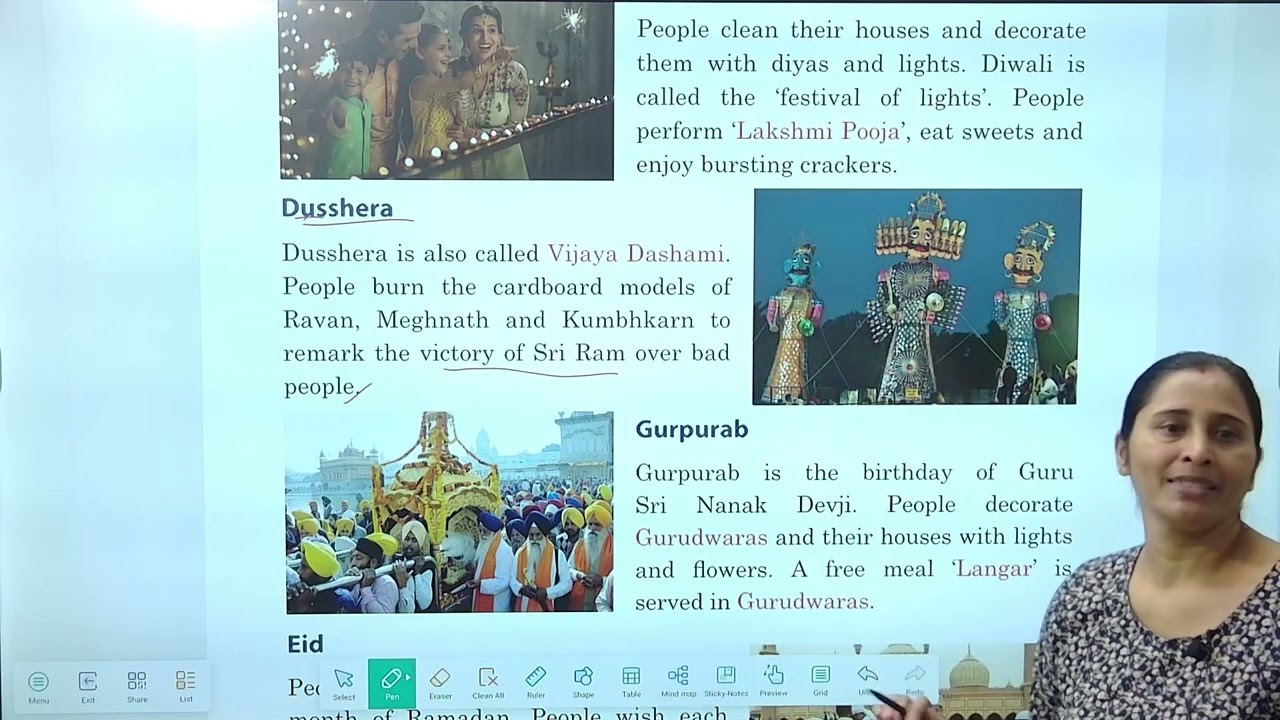 Chapter 10 Our Festivals | EVS Class 2