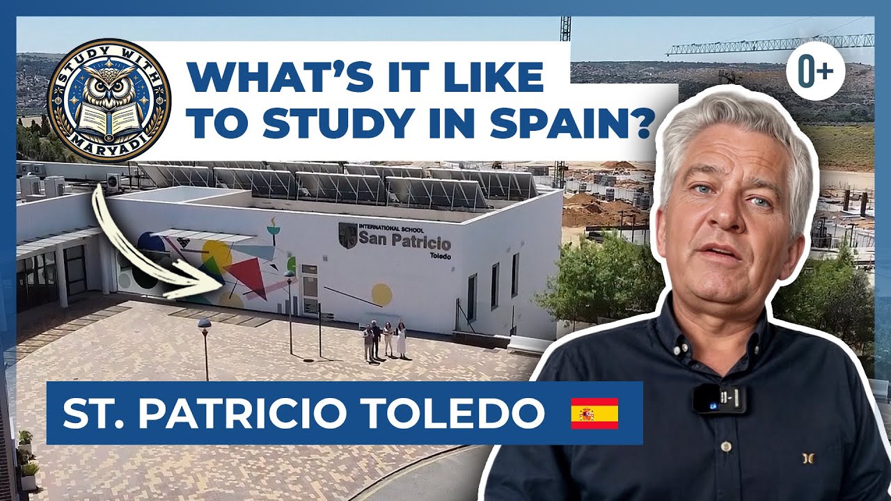 IB school in Spain (Madrid) / 3D tour of San Patricio Toledo / Best schools in Spain with Maryadi
