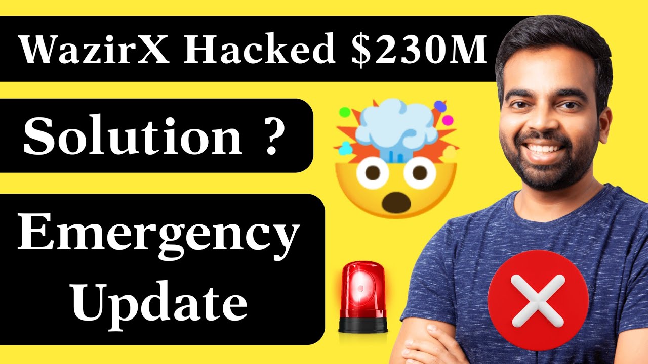 WazirX Hacked - $230M 🤯 Solution ? @tamilcryptoschool