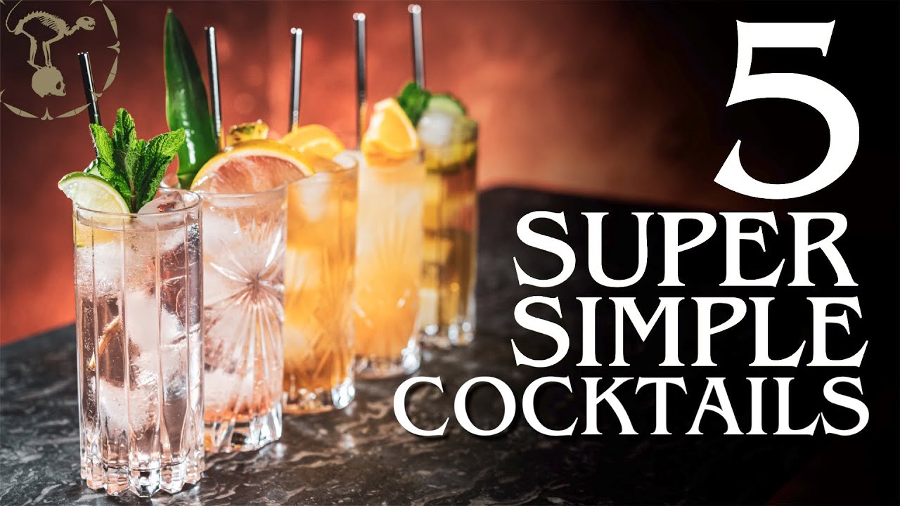 NO SHAKING - NO STIRRING - 5 Super Simple Highball Cocktails