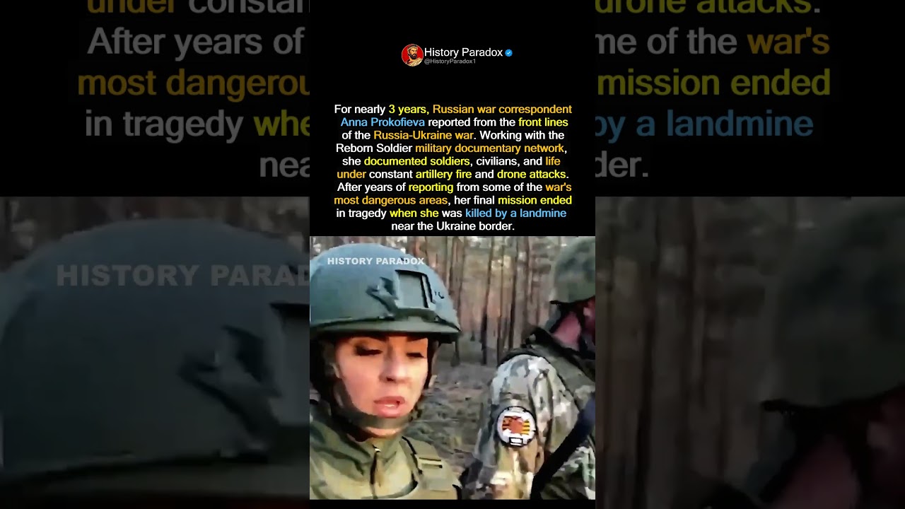 This war reporter entered danger 🚨💔