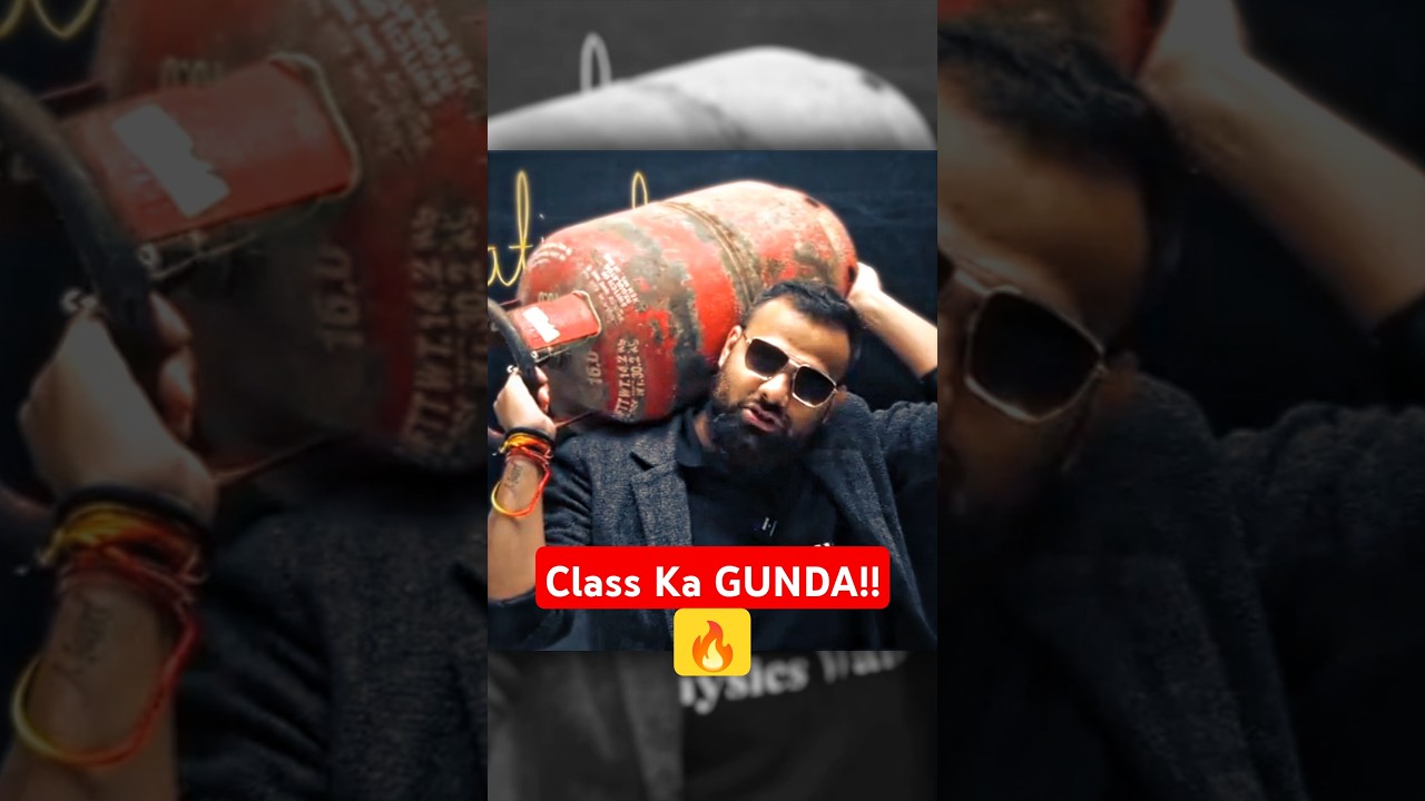 Wait for Class ka GUNDA 💪🏻ft. Mr Sir🔥 #pw #physicswallah #neet