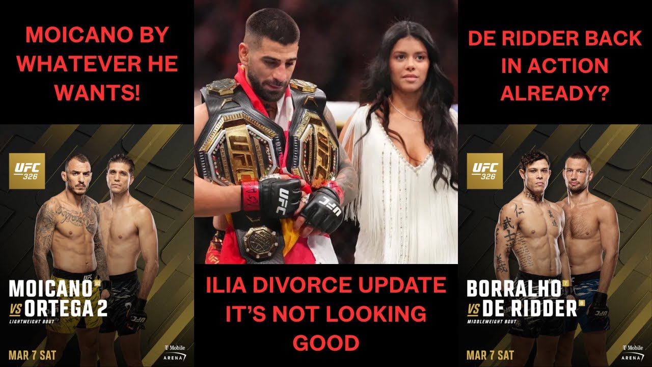 UFC 326 Fight Announcements, My personal 2025 UFC Honors, Ilia Topuria MESSY DIVORCE & More!