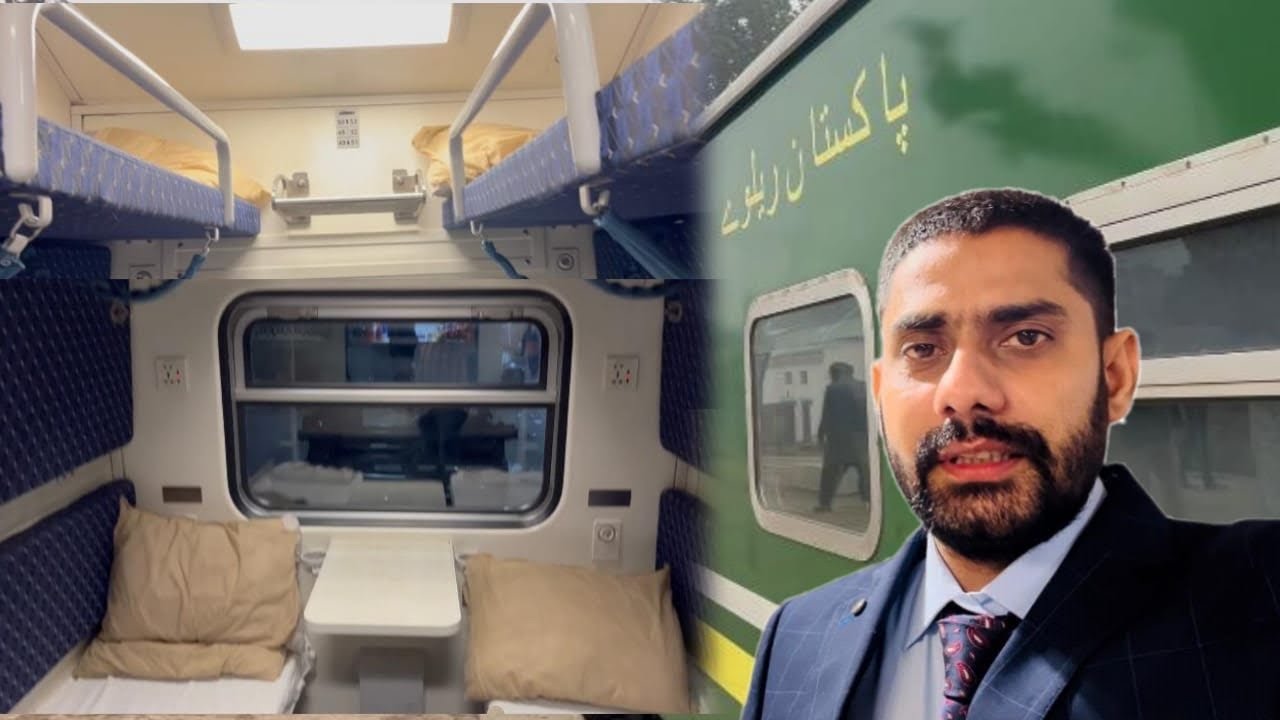 Karachi Say Lahore Tak Safar By Green Line Train | full Detail Review By Green Line | Fahad khan