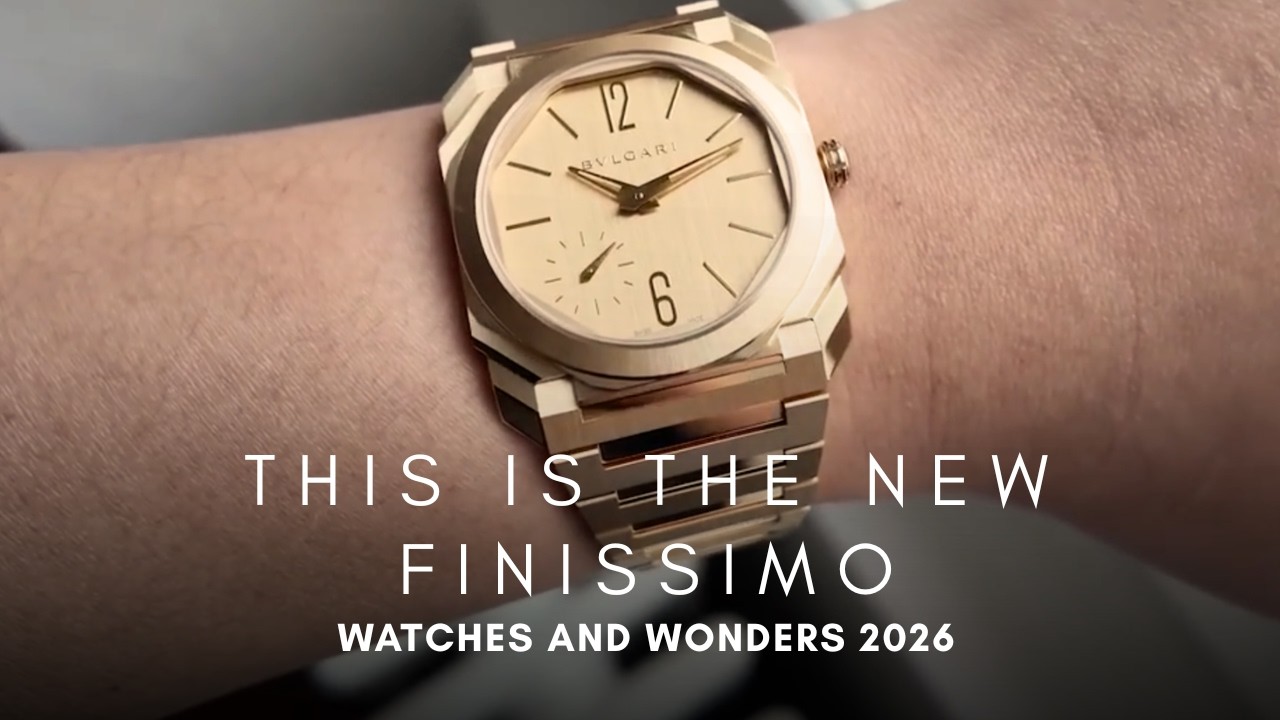 Bvlgari для часов и чудес 2026: Octo Finissimo 37 с Фабрицио Буонамассой