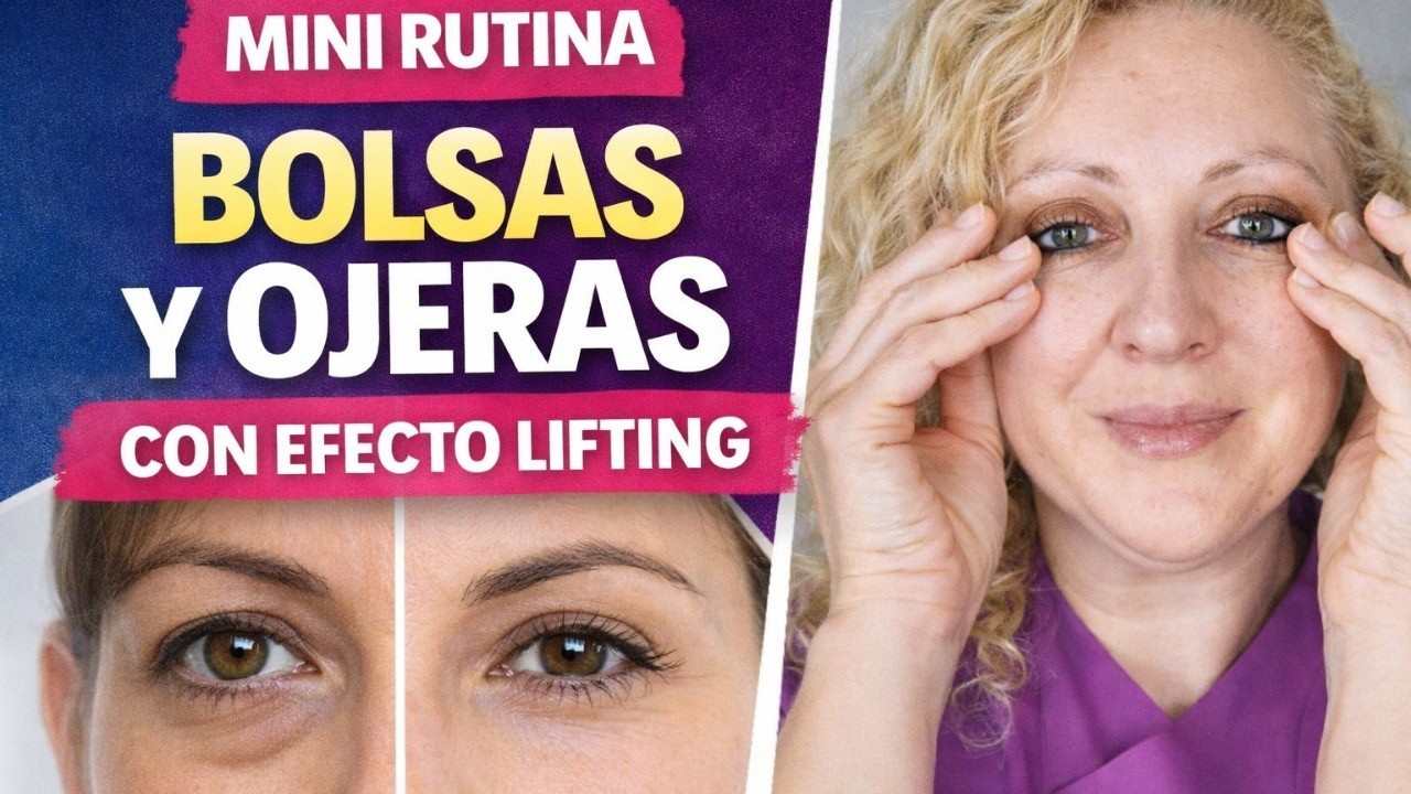 Mini rutina Drenaje Bolsas y Ojeras con efecto Lifting