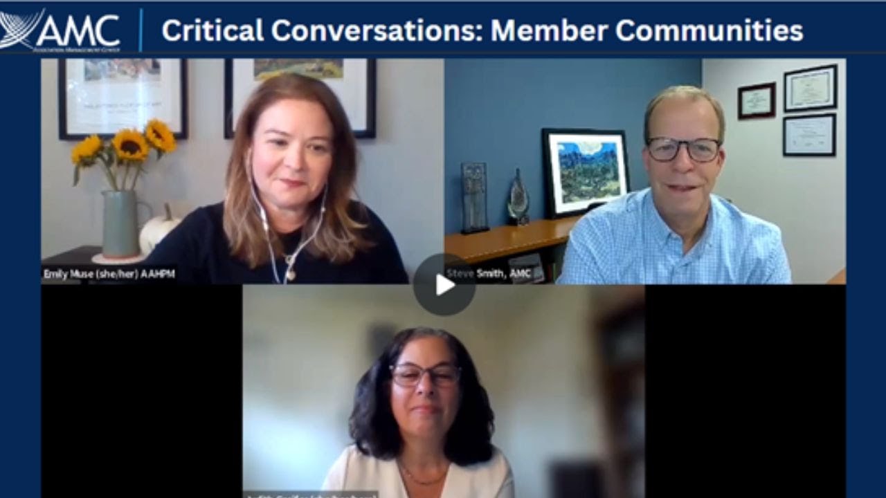Critical Conversations: Member Communities