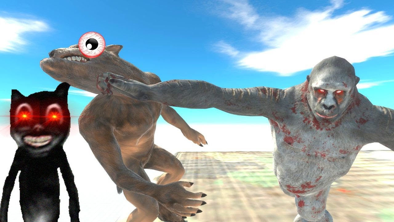 SUPER KNOCKOUT OF GORO CLUMSY THROW UNITS INTO CARTOON CAT -   ARBS