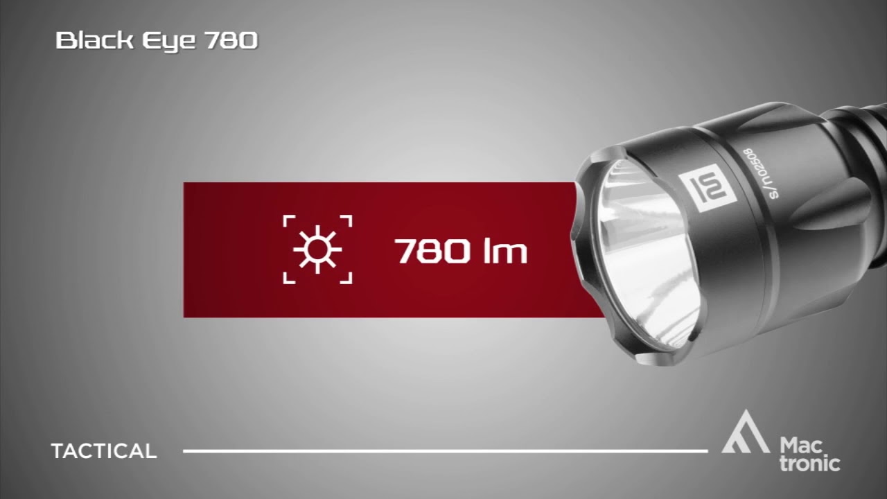 latarka BlackEye780 firmy Mactronic