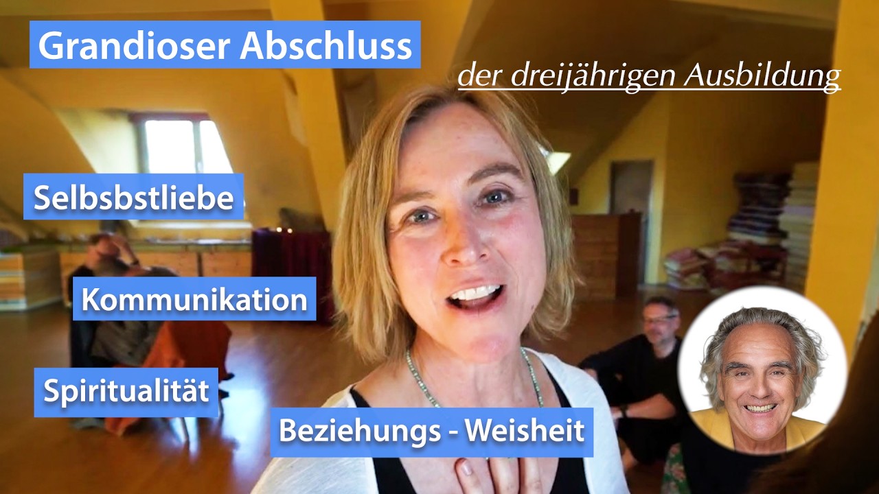 Tief ber&uuml;hrendes Feedback am Ende der Ausbildung