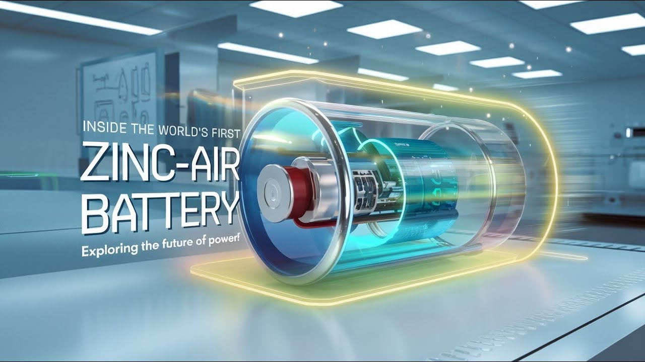 What's Inside the World's First Zinc-Air Battery?