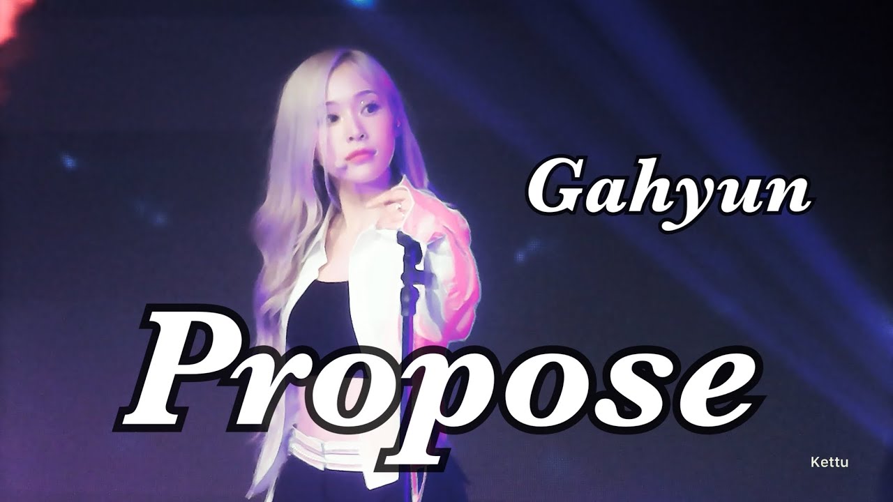 240727 드림캐쳐[Dreamcatcher] Propose | 가현 Gahyun fancam
