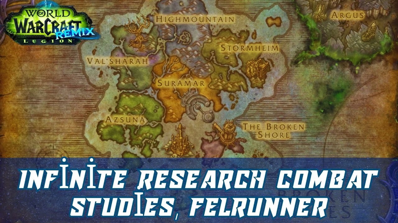 Infinite Research Combat Studies, Felrunner Quest | Enemies slain with Twisted Crusade active
