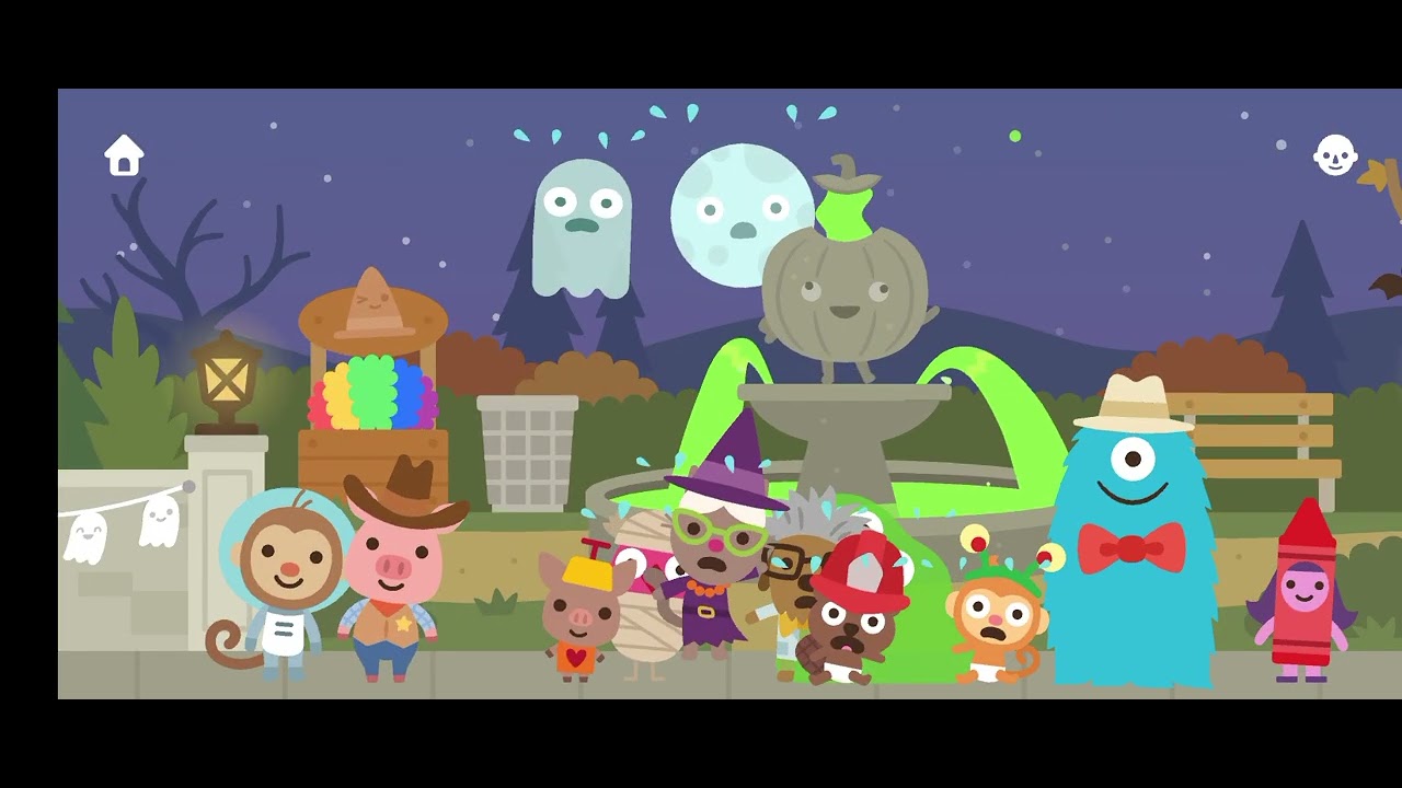 Sago Mini World - Trick or treat