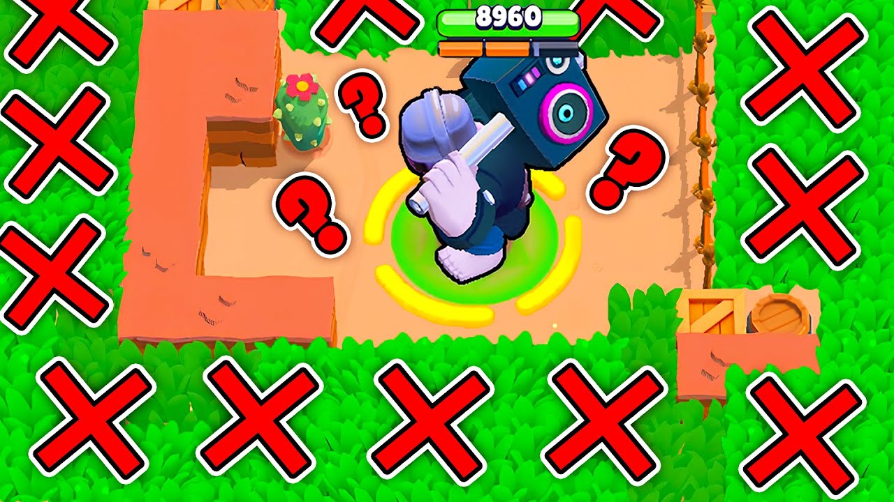 Brawl Stars Ma NON POSSO TOCCARE L'ERBA! - Le Sfide Pazze di Poggo