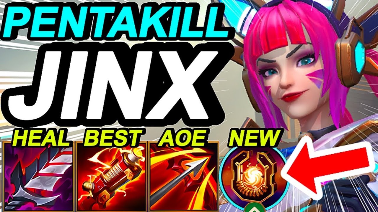 Wild Rift China Jinx Adc - Sovereign 245LP Rank Gameplay - China Hyper Carry Jinx Build Runes