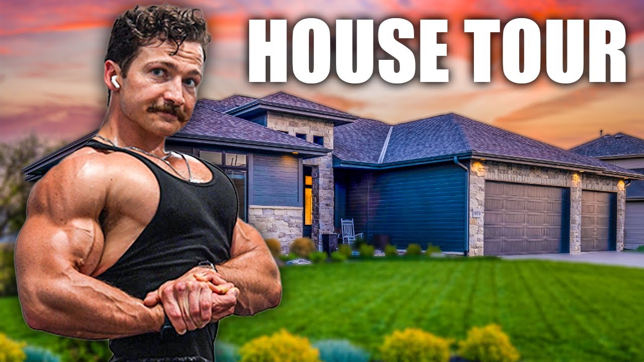 Natural Pro Bodybuilder House Tour & Gym Sesh : Welcome to My Channel