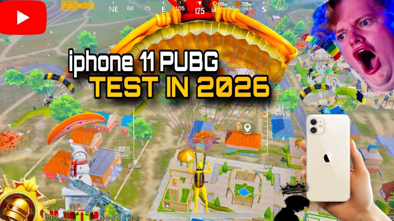 IPHONE 11 PUBG TEST IN 2026🥶/ STILL OP or NOT Lets see😍/4.2 update/ PUBG test❤️