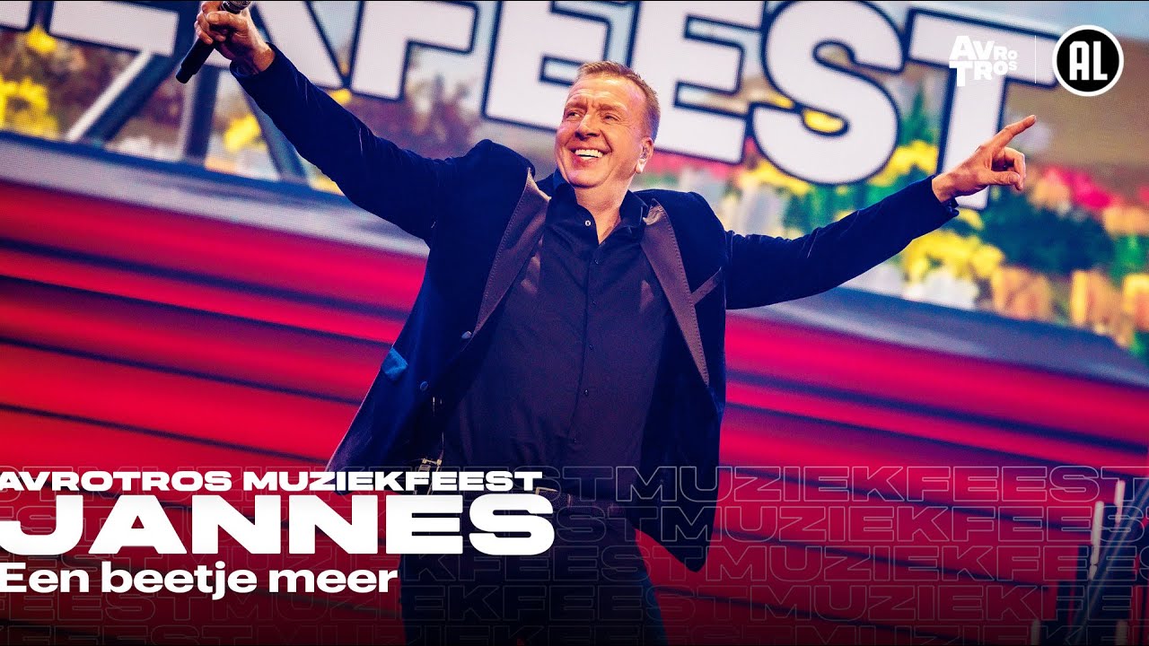 Jannes - Een beetje meer • Muziekfeest van het Jaar 2025