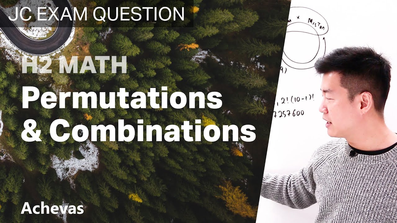 Permutations & Combinations - JC H2 Math | RVHS 2020 Exam Question #h2math #achevas