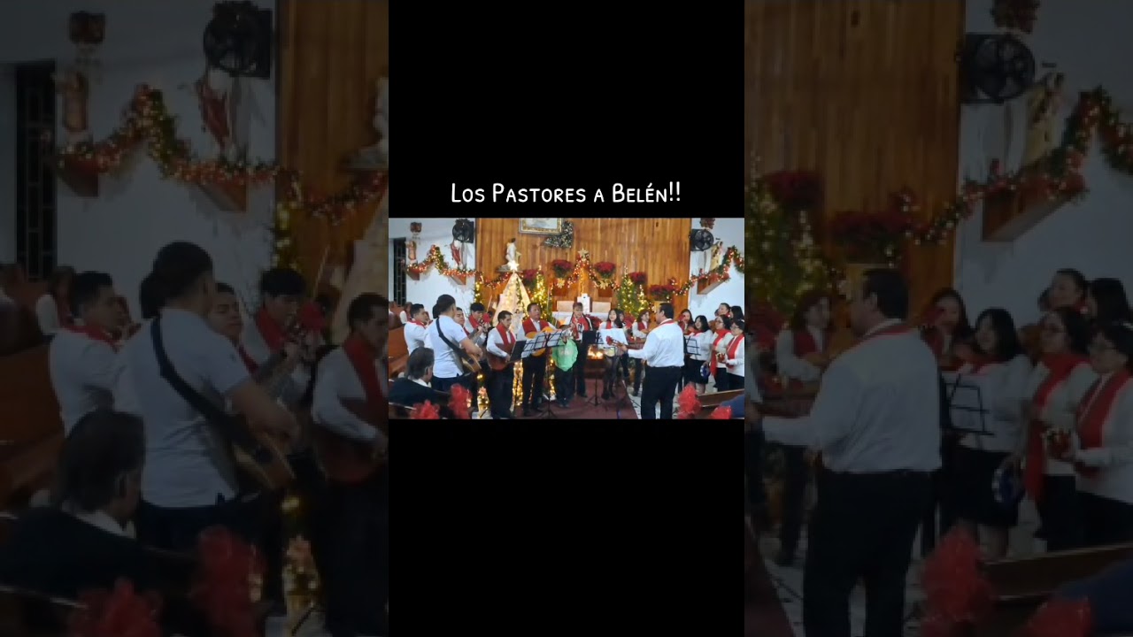 Los Pastores a Belén - ESTUDIANTINA GÉNESIS & CORO YIMURABETH 