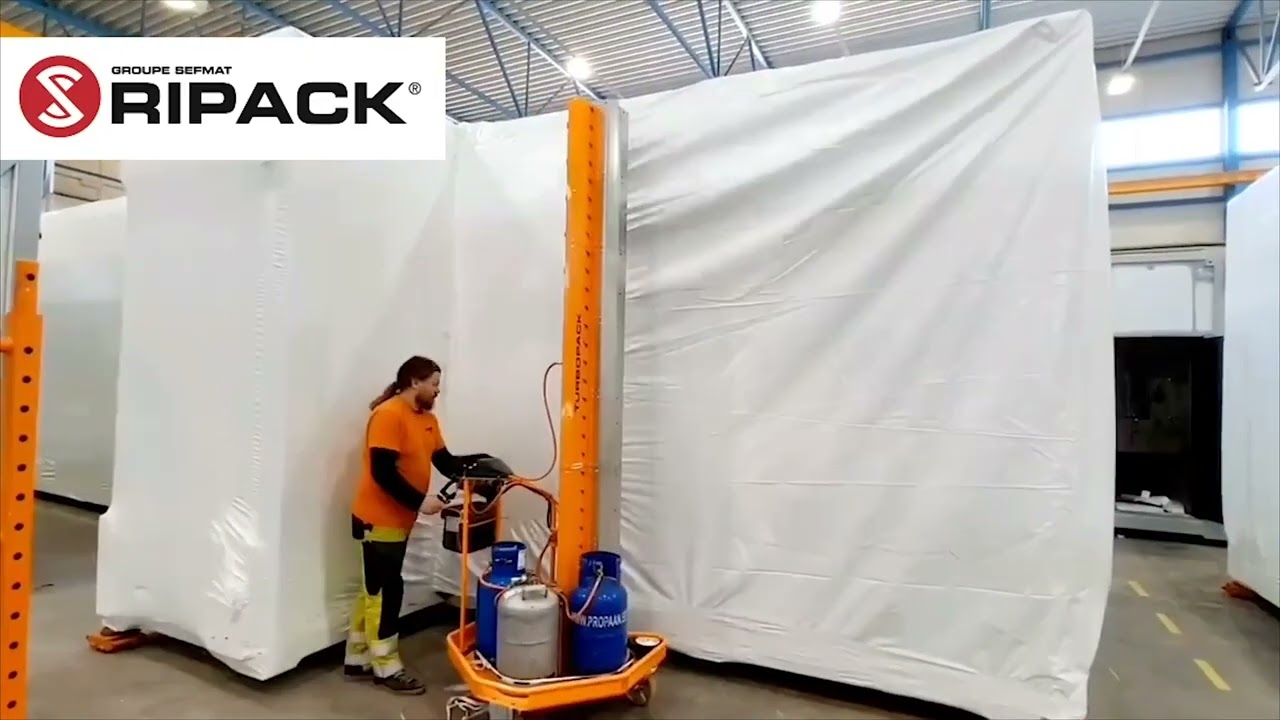 TURBOPACK RIPACK® - Κινητό σύστημα θερμοσυρρίκνωσης